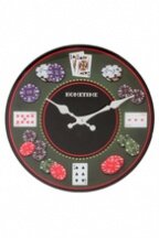 Настенные часы Покер